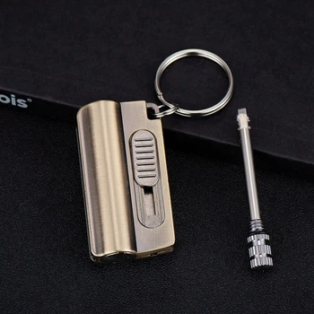 

Multifunction Permanent Match Petrol Lighter Metal Mini Unusual Kerosene Lighters Flints Smoke Cigarette Lighter Gadgets For Men