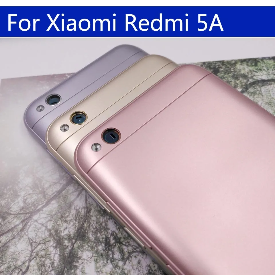 5A задняя крышка батарейного отсека для Xiaomi Redmi 5A задняя крышка батарейного отсека чехол на заднюю крышку корпус замена корпуса