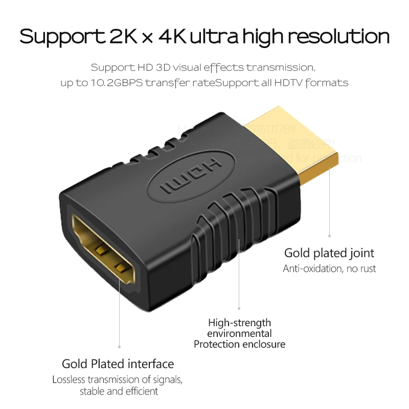 AUN HDMI разъем Женский к HDMI Женский адаптер(дополнительно HDMI разъем Мужской к HDMI Женский адаптер) для 1080P HDTV PC проектор