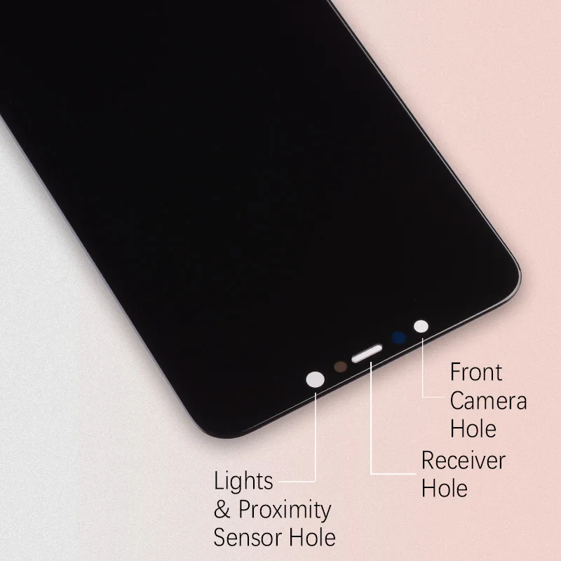 Дисплей для Xiaomi Pocophone F1 LCD в сборе с тачскрином на рамке 6.18'' черный
