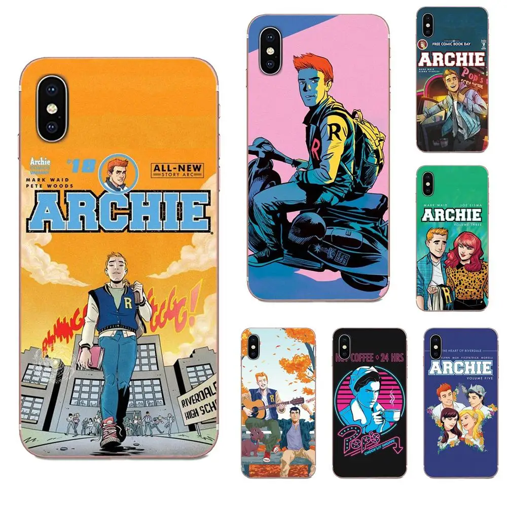 Арчи ривердейл для htc Desire 530 626 628 630 816 820 830 один A9 M7 M8 M9 M10 E9 U11 U12 жизнь Plus Мягкий чехол