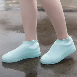 Водонепроницаемые чехлы для обуви Велоспорт дождь многоразовая обувь силиконовые латексные эластичная обувь Чехлы обувь Защищённая