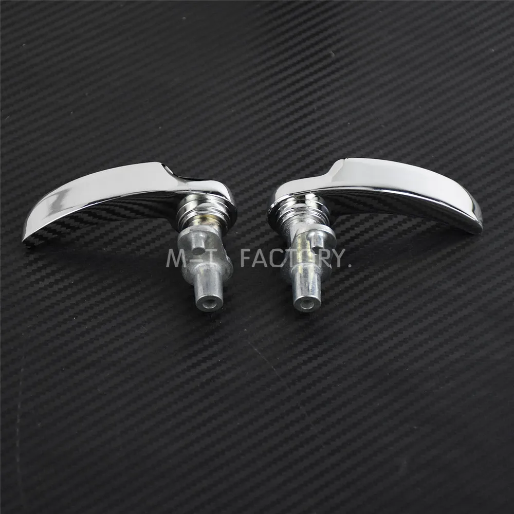 Мотоциклетный хромированный для седельной сумки с крышкой для Harley Touring- Electra Glide Utltra Classic Low Street Glide Road King FLHX
