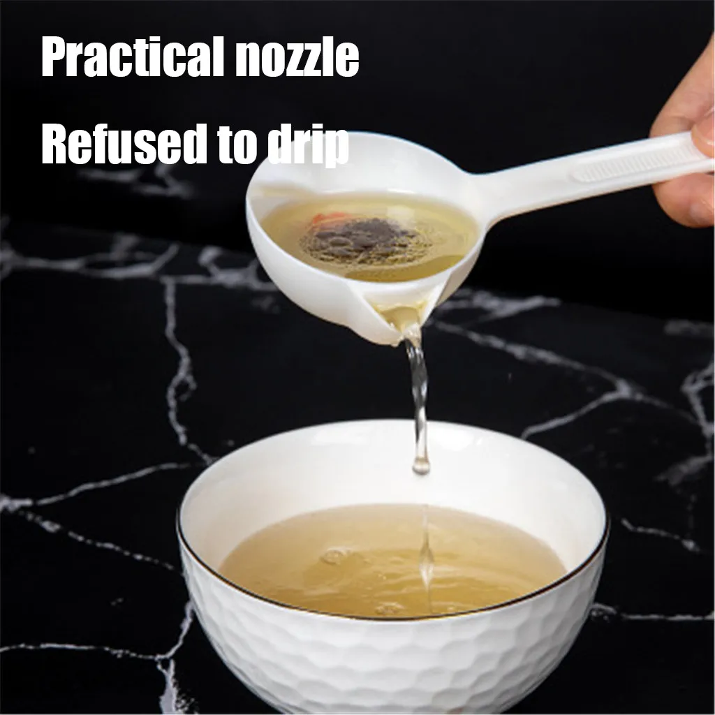 Soup Filter Scoop Grease Spoon Colander Oil Separation Cooking Tools Kitchen Gadgets Ladle Tableware | Дом и сад