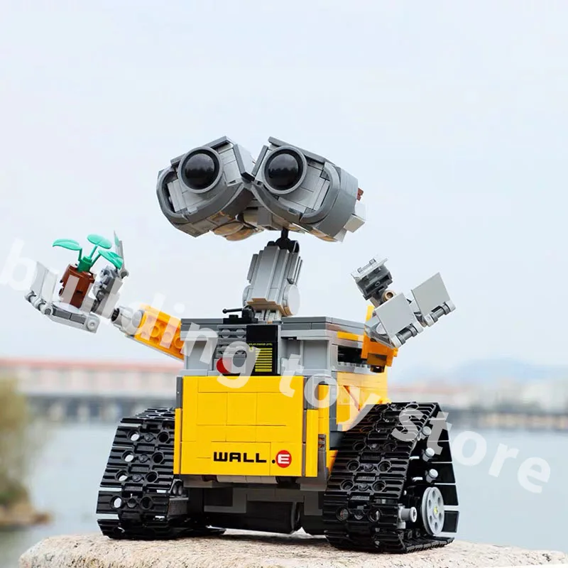 Movie Technic Rc Wallyingiys E Building Block Advanced Ideas Authentic Cleaning Robot 687pcs Children Toys Gift Blocks Aliexpress