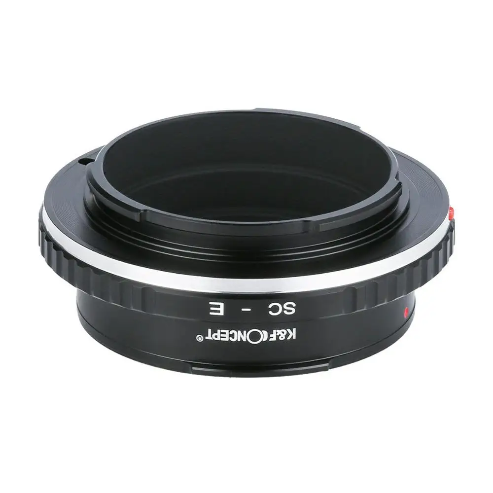 Concept-sc e Mount Lens Adapter Nikon s Mount Contax rf Lens para Sony Nex e Mount Câmera Alpha A6300 A7r2 A3000 A7r3 A7r k & f - Image 5