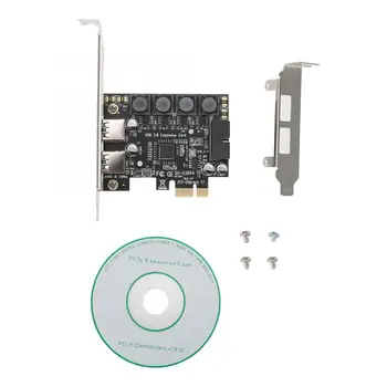 

Desktop 4-port PCI-E to USB3.0 Computer Expansion Adapter Card for Windows/Vista