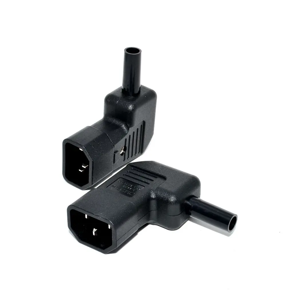 Проводная розетка 250 В 10a IEC320 C13 C14 PDU монтажный соединитель под углом 90