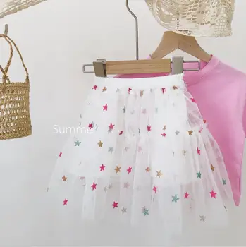 

2020 new wholesale girls tutu skirt summer fashion girls skirts 1-6 years HV285