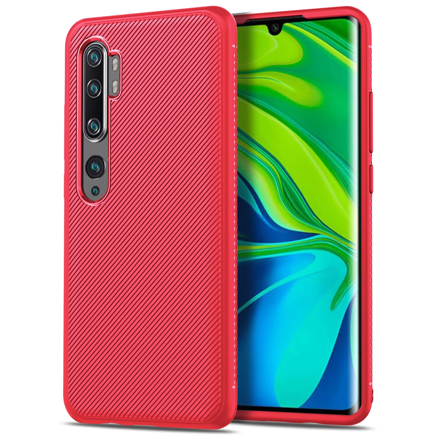 JOOKI противоударный силиконовый чехол из углеродного волокна для Xiao mi Red mi Note 10 ультратонкий мужской кожаный чехол для Xiaomi mi CC9 Pro Роскошный чехол