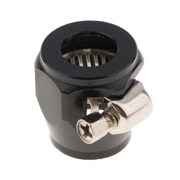 

Oil Fuel Hose Line End Cover Clamp Finisher Adapter Connector AN8