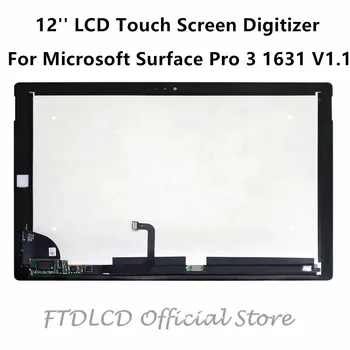 

FTDLCD 12" For Microsoft Surface Pro 3 1631 V1.1 LCD Touch Screen Digitizer Replacement Assembly LTL120QL01 2160x1440