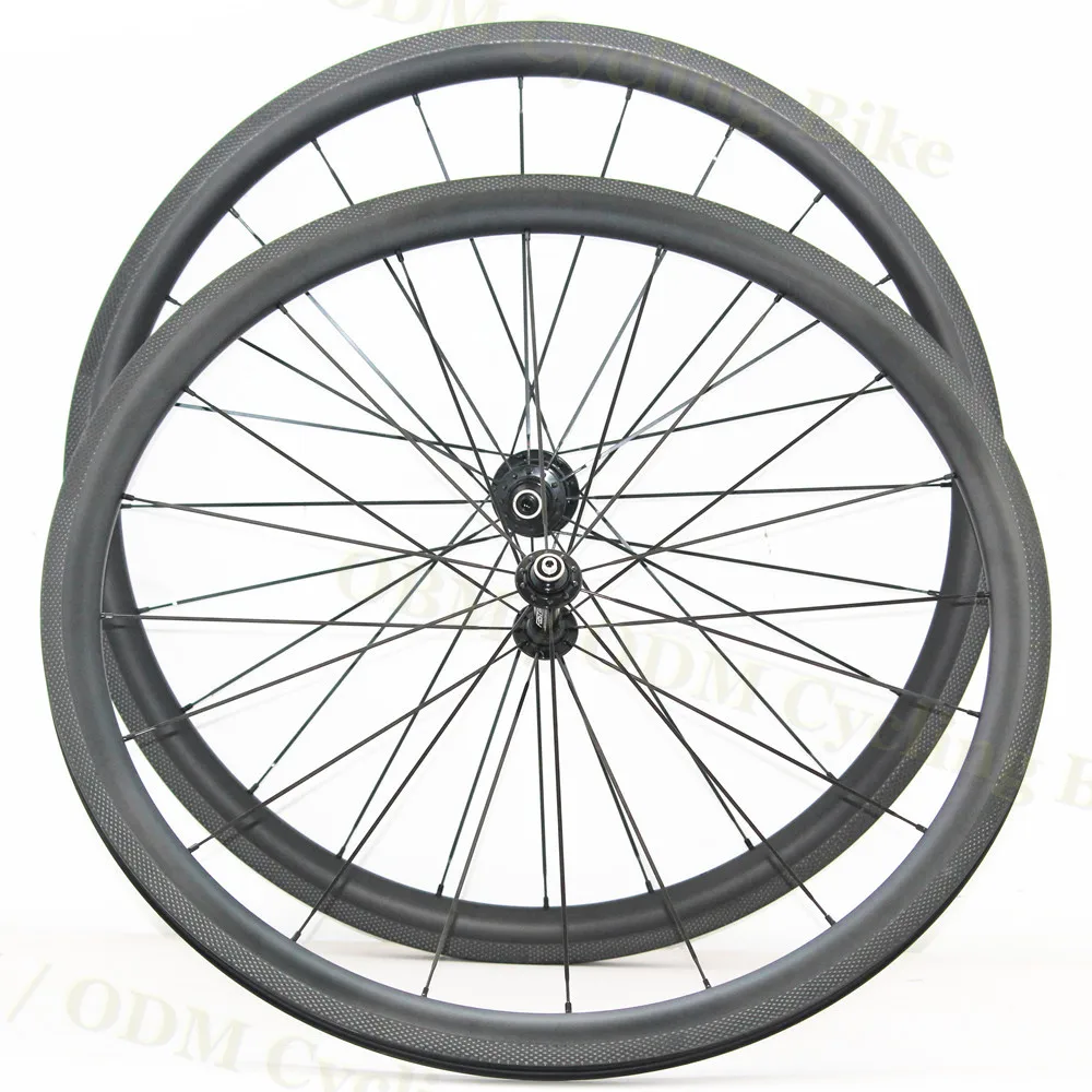 Flash Deal Carbon 700c Cycling Bicycle Racing Wheels 38mm Depth 25mm Wide Tubeless Road bike bicycle Road Bike Carbon Wheelset 2