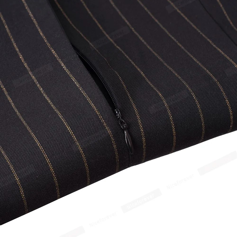 Ceny Ładny na zawsze retro czerwona w paski patchworkowy vestidos 1950 \