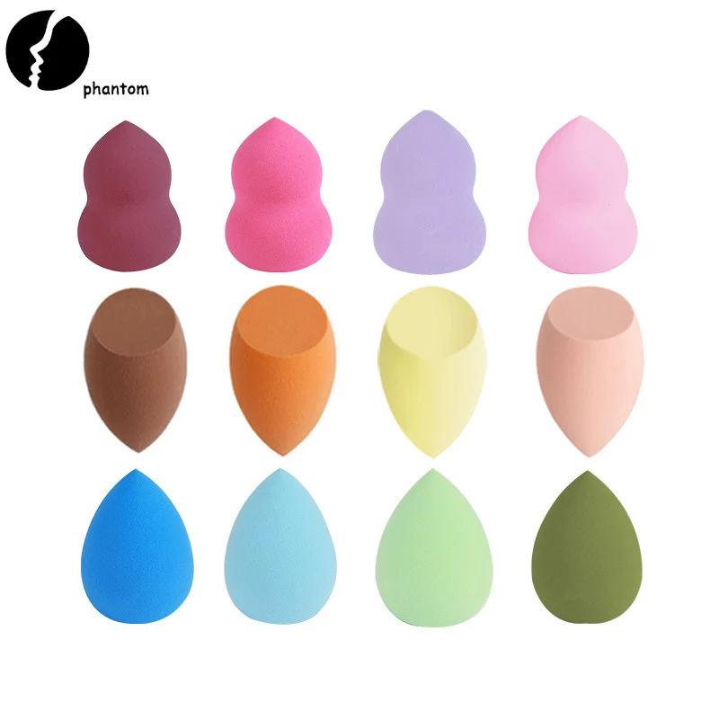 1 шт. Косметическая Губка Блендер латексная свободная и веганская губка для