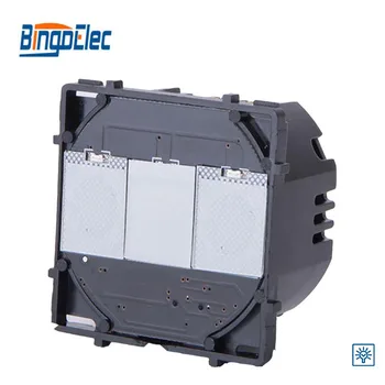 

Bingoelec 1 Gang 1 Way Touch Dimmer Switch Function Part, No Glass Panel ,EU/UK Style,Hot Sale