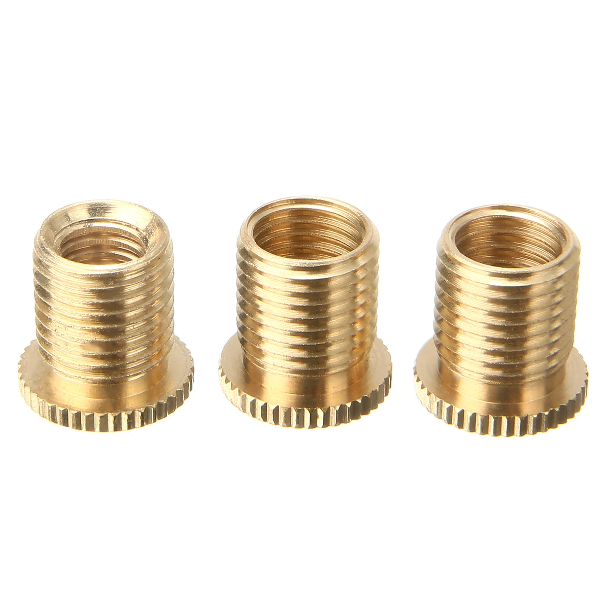Myaitr 3pcs/set Gear Shift Knob Thread Adapter Nut Kit Aluminum Alloy M10x1.25 M10x1.5 M8x1.25