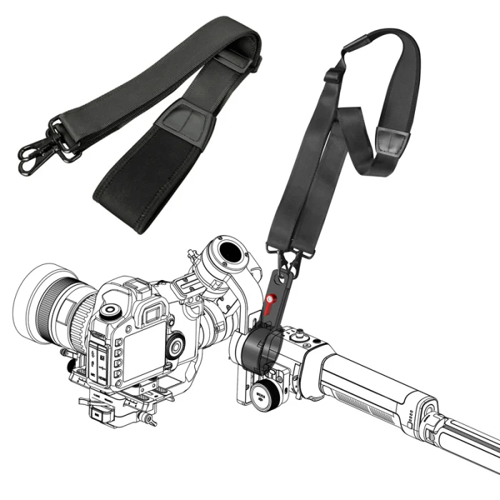 Висячие пряжки нашейные Ремешки ремень Слинг протектор для DJI Ronin S карданный Стабилизатор камеры SP99