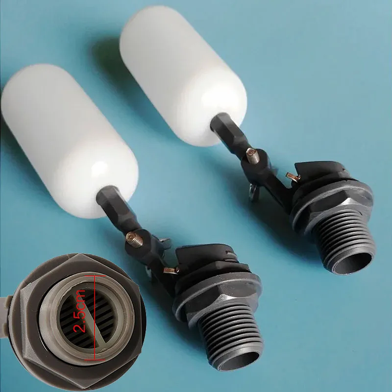 Пластиковый поплавковый шаровой клапан для воды отключение 1/2 дюйма