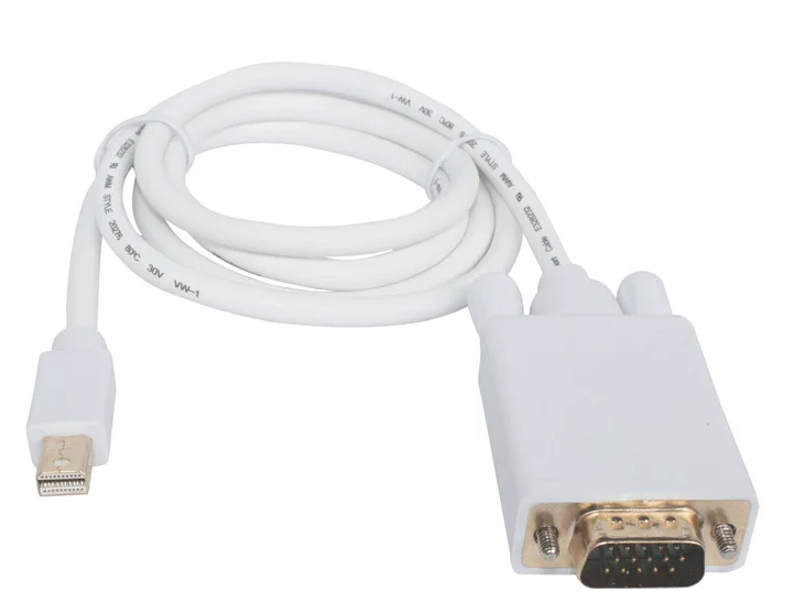 Fulmine Mini Dp A Vga Maschio Cavo Mac Pro Superficie Di Proiezione