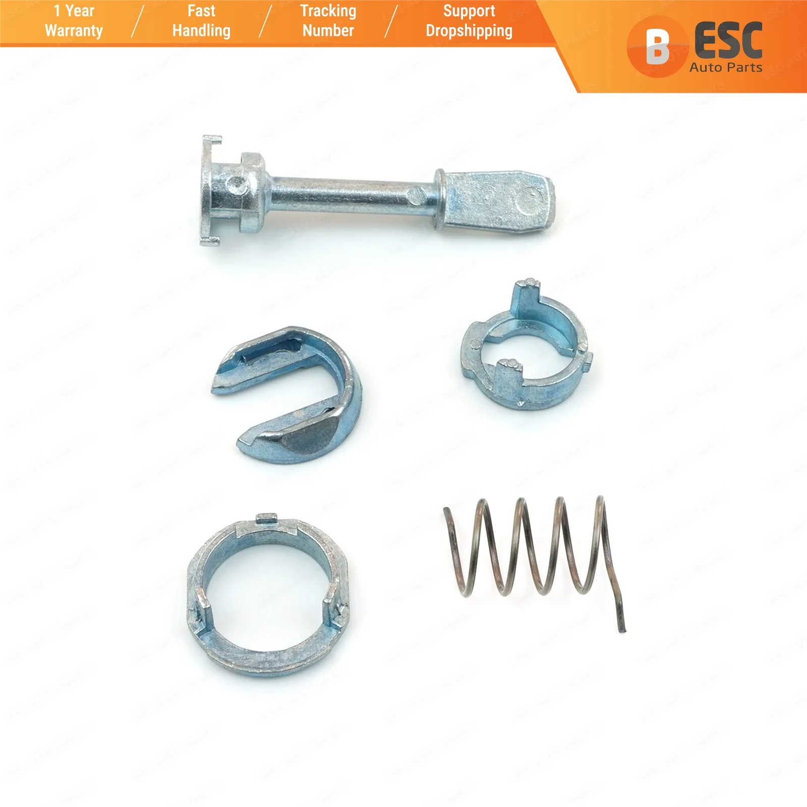 Front Door Lock Barrel Repair Kit 3B0837167 51.5 mm for VW Passat B5 Front Door Lock Barrel Repair Kit 3B0837167 51.5 mm for VW Passat B5