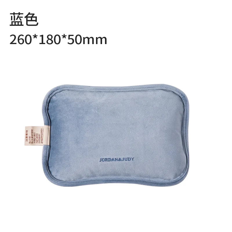Blue Xiaomi Jordan&Judy грелка перезаряжаемая теплая сумка для воды Женская желудок теплая детская плюшевая простая Милая ручная грелка - Цвет: Blue
