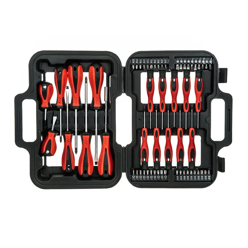 

58pcs Nutdriver Socket Precision Screwdriver Bits Flat Cross Carbon Steel Repair