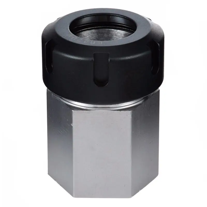 

New 1pc Spring Chuck Collet Holder Hex ER32 Collet Block 45x65mm For Lathe Engraving Machine
