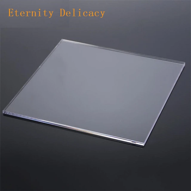 10pcs/lot Plexiglas Sheet Transparent Plexiglass Sheet Clear