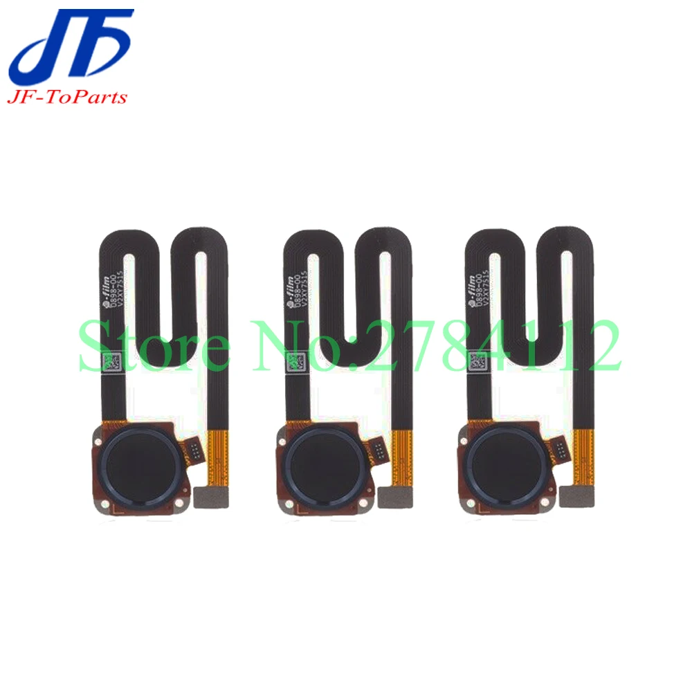 10pcs Home Button FingerPrint Touch ID Sensor Flex Cable Ribbon for Motorola Moto G6 Play Plus Replacement Repair Parts | Мобильные