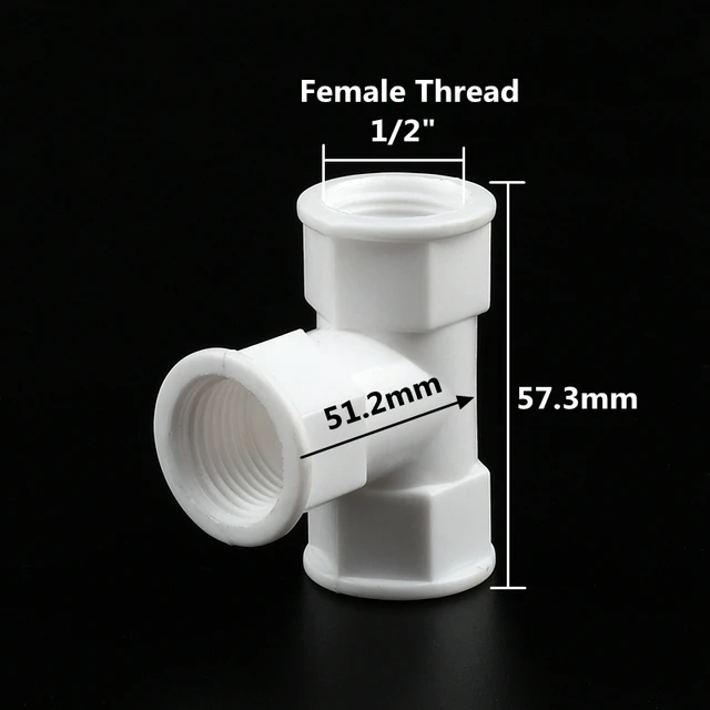 1Set Műanyag Háromirányú Pagoda Golyószelep Három Kimeneti Golyó Szelep 20 Mm -Es Pvc Cső A Tömlőkapcsoló 10 Dupla Vízelvezető Csatlakozóhoz - Image 6