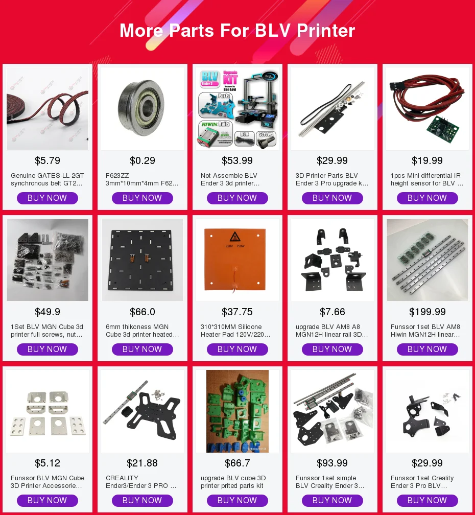 creality ender pro impressora blv ender pro eixo placa de fibra carbono linear ferroviário atualização