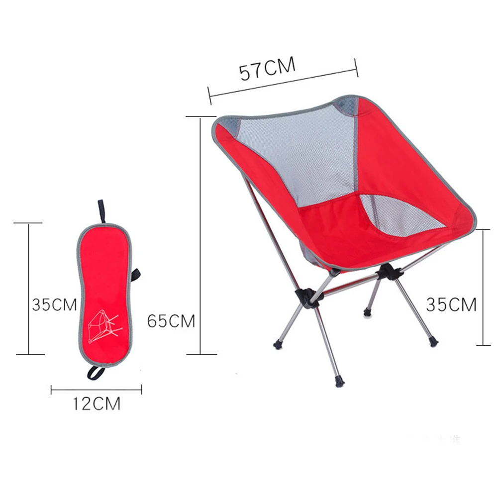 Портативное пляжное рыболовное кресло Сверхлегкий складной стул для пикника Открытый, для пикника фестиваль Пешие прогулки альпинизмом
