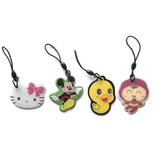 4 шт ключ-брелок бирки с rfid карты em4305 125 кГц перезаписываемый эпоксидный брелок жетон Кэди rfid кольцо дверной звонок кольцо для ключей t5577 значок rfid