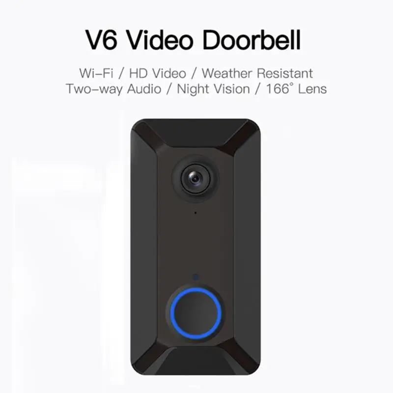 Eken умный беспроводной Wifi видео дверной звонок домофон дверной Звонок камера