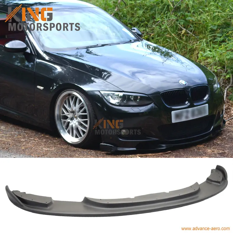 Подходит для 07-10 BMW E92 передний бампер губ H-STYLE M-TEC только уретан глобальная