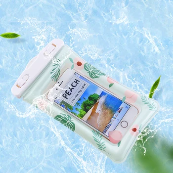 

ADOREHOUSE Waterproof Phone Case Transparent Phone Cover Drifting Protective Case Outdoor Swimming Bag Waterproof Mobile Phone