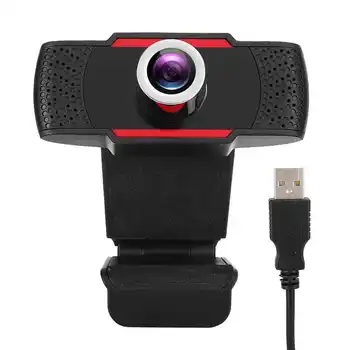 

HD 1080P Webcam USB2.0 Autofocus Web Camera Plug and Play Mini Computer Cam for Video Conference/Online Teaching/Live Streaming