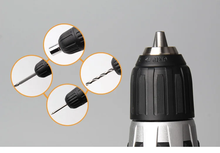 Furadeira sem fio Portátil com LED Luz