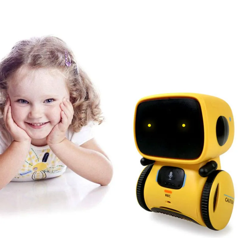 Newest Type Smart Robots Dance Voice Command English Versions Touch Control Toys Interactive Robot Cute Toy Baby Gifts For Kids