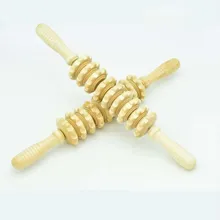 

9 Wheel Wooden Multifunctional Massager Muscle Relaxation Tool Body Cellulite Waist Massager Massage Roller Anti Cellulite