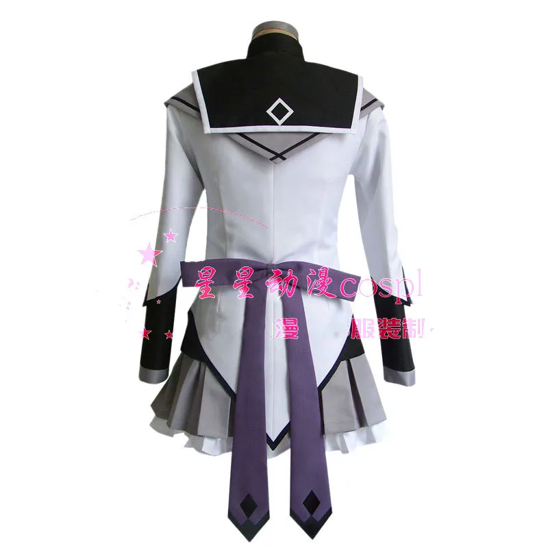 Puella Magi Madoka Magica Akemi Homura Косплей Костюм Школьная Униформа рождественское