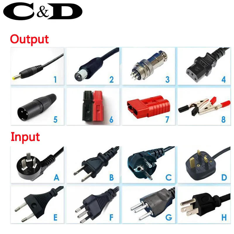 Discount Customized Li-ion Lithium Battery Charger 12V 24V 36V 48V 60V 72V 2A 3A 4A 5A 6A 8A 10A 12A 15A 18A 20A 22A 25A 30A 40A 50-200A 2