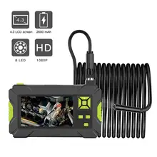 4.3 Inch Auto Repair / Industrial Inspection Camera Endoscope 1080P HD 8mm Industrial Endoscope Lithium Battery Hard Camera