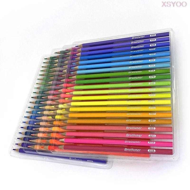 Brutfuner 80 Colors Oil HB Colored Pencils Sketch Bright Colors