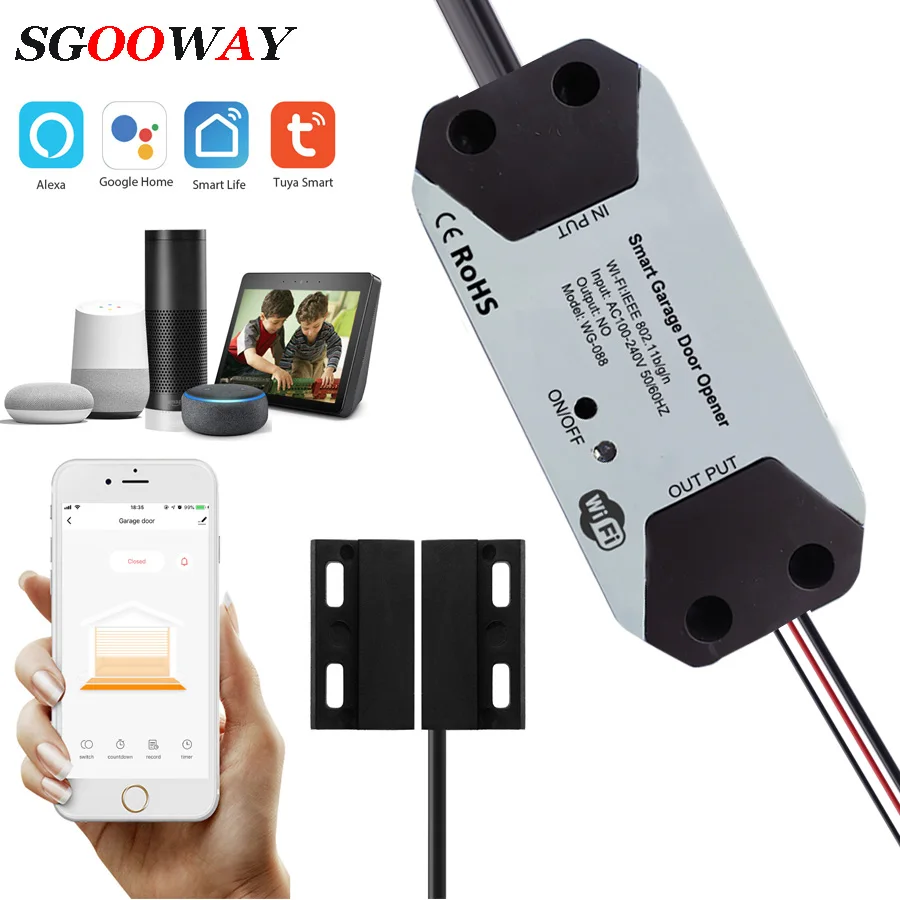 Смарт реле для открывания Гаражных дверей Wi Fi|sensor for alarm|sensor wirelesssensor sensor |