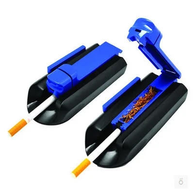 

New 1pcs Plastic Rolling Injector Single Tube Tobacco Roller Cigarette Maker Rolling Injector Machine Smoking Accessories G8767