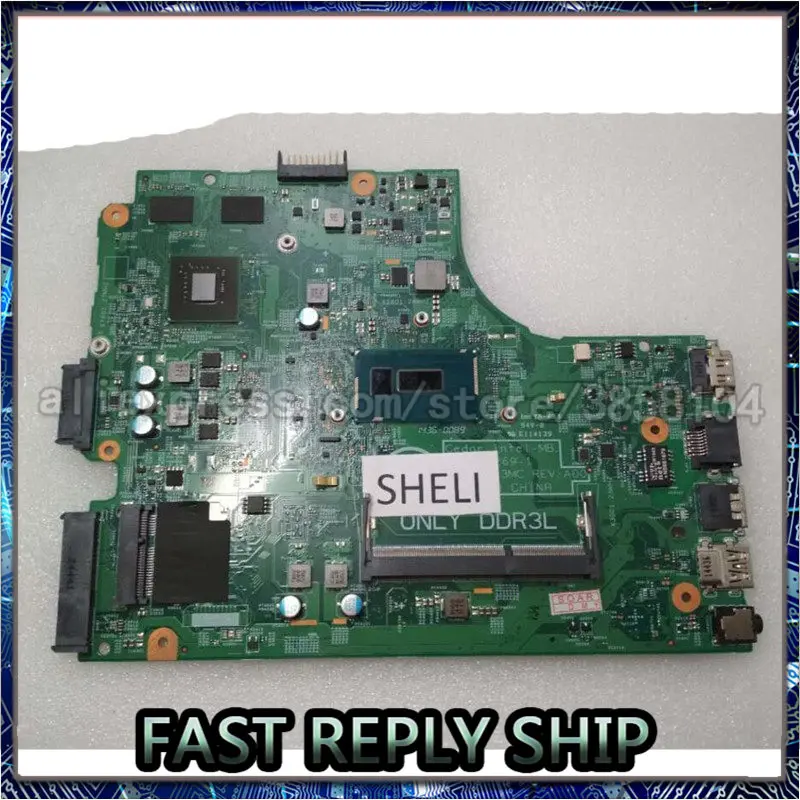 Материнская плата SHELI для DELL 3542 с 3805U cpu CN-064HF9 064HF9 64HF9 | Компьютеры и офис