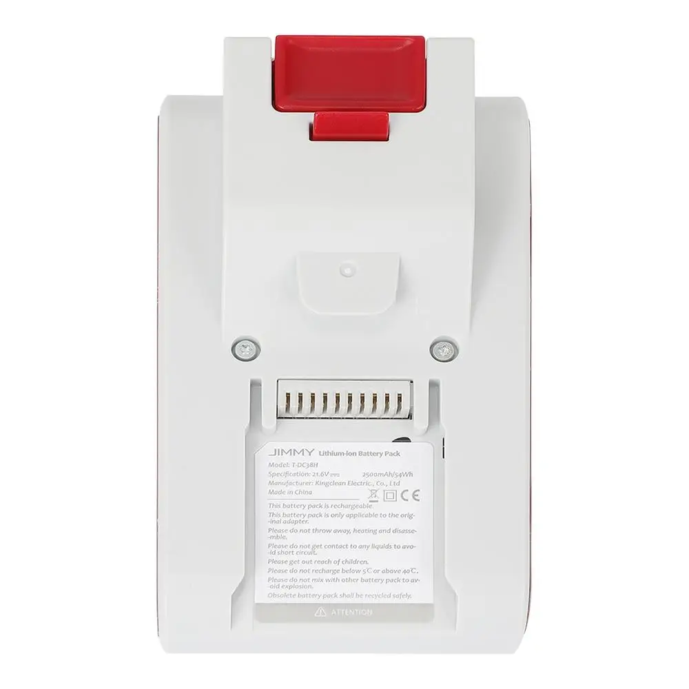  JV53 Battery for Xiaomi JIMMY JV53 Vacuum Cleaner JIMMY JV53 Wireless Handheld Cordless Stick Vacuu