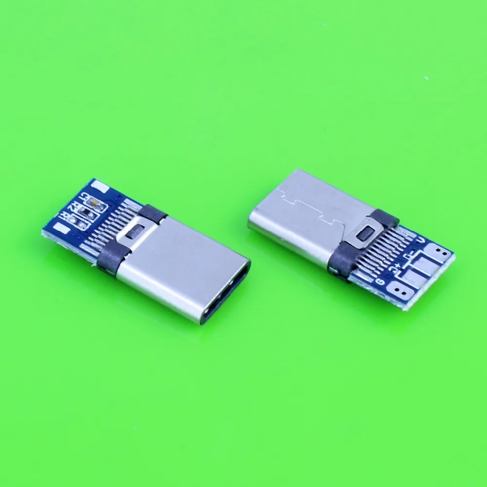 

USB 3.1 Type C USB-C Male welding soldering Plug Connector SMT type